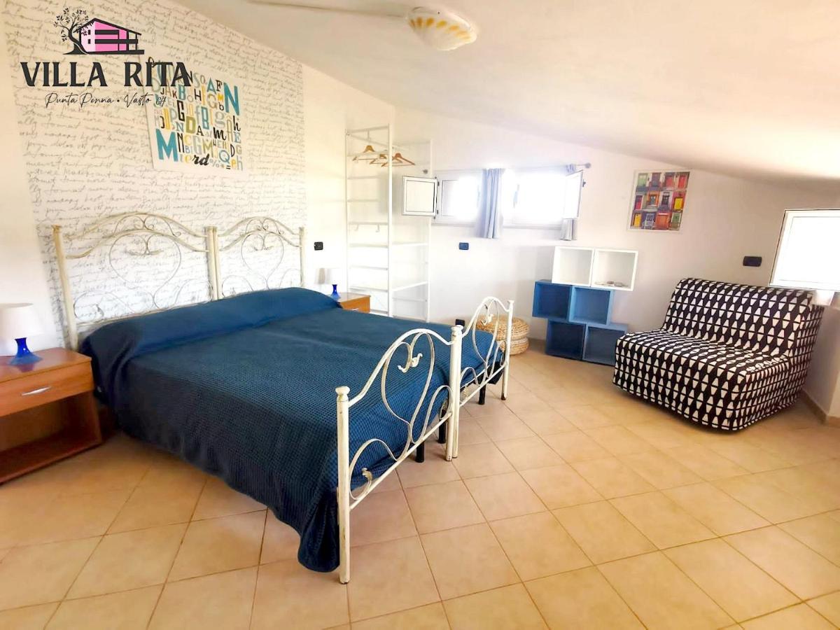 Villa Rita - Casa Vista Mare - Vasto Punta Penna المظهر الخارجي الصورة